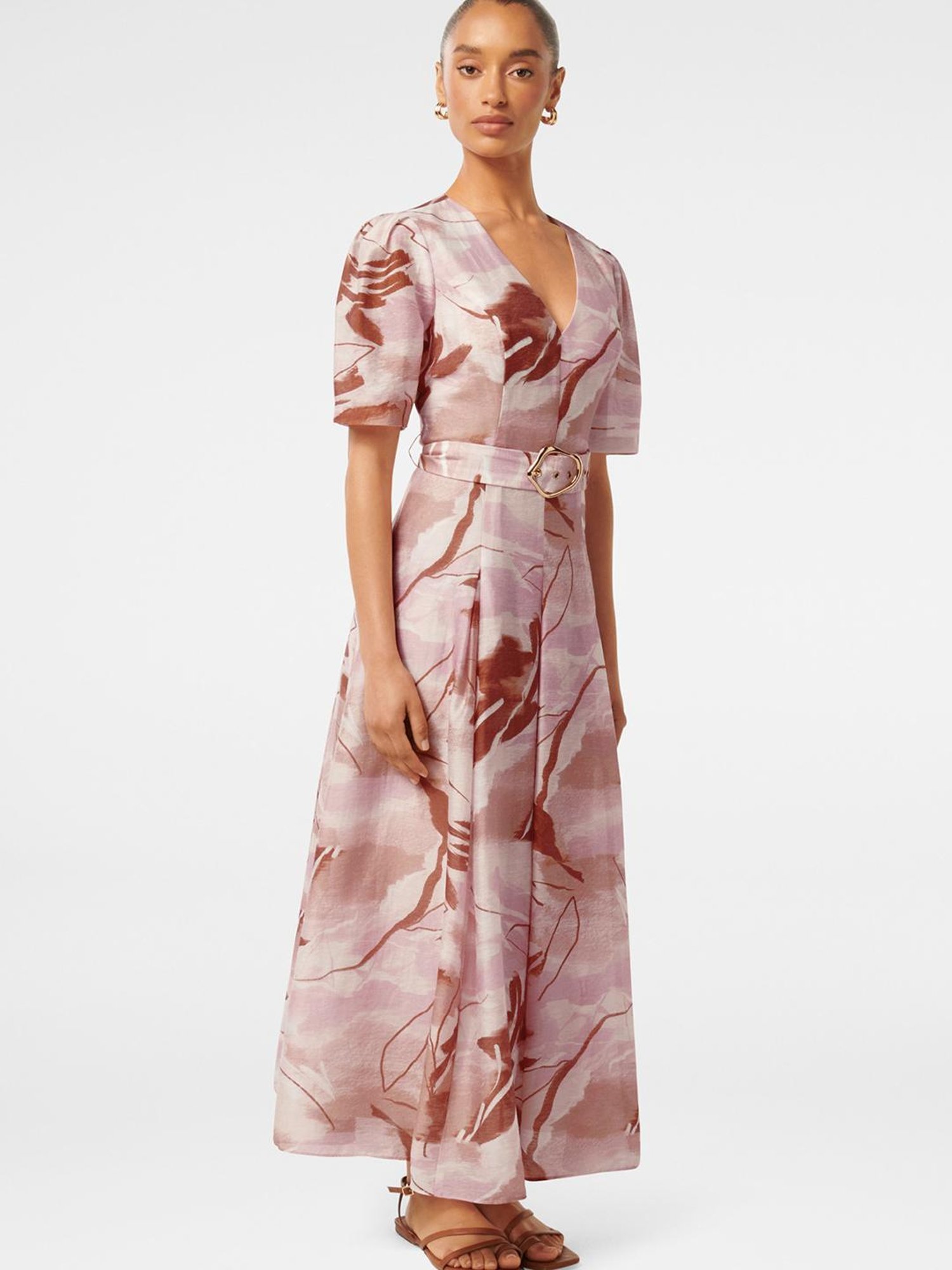 Forever New Melinda Petite Maxi Drees With Belt