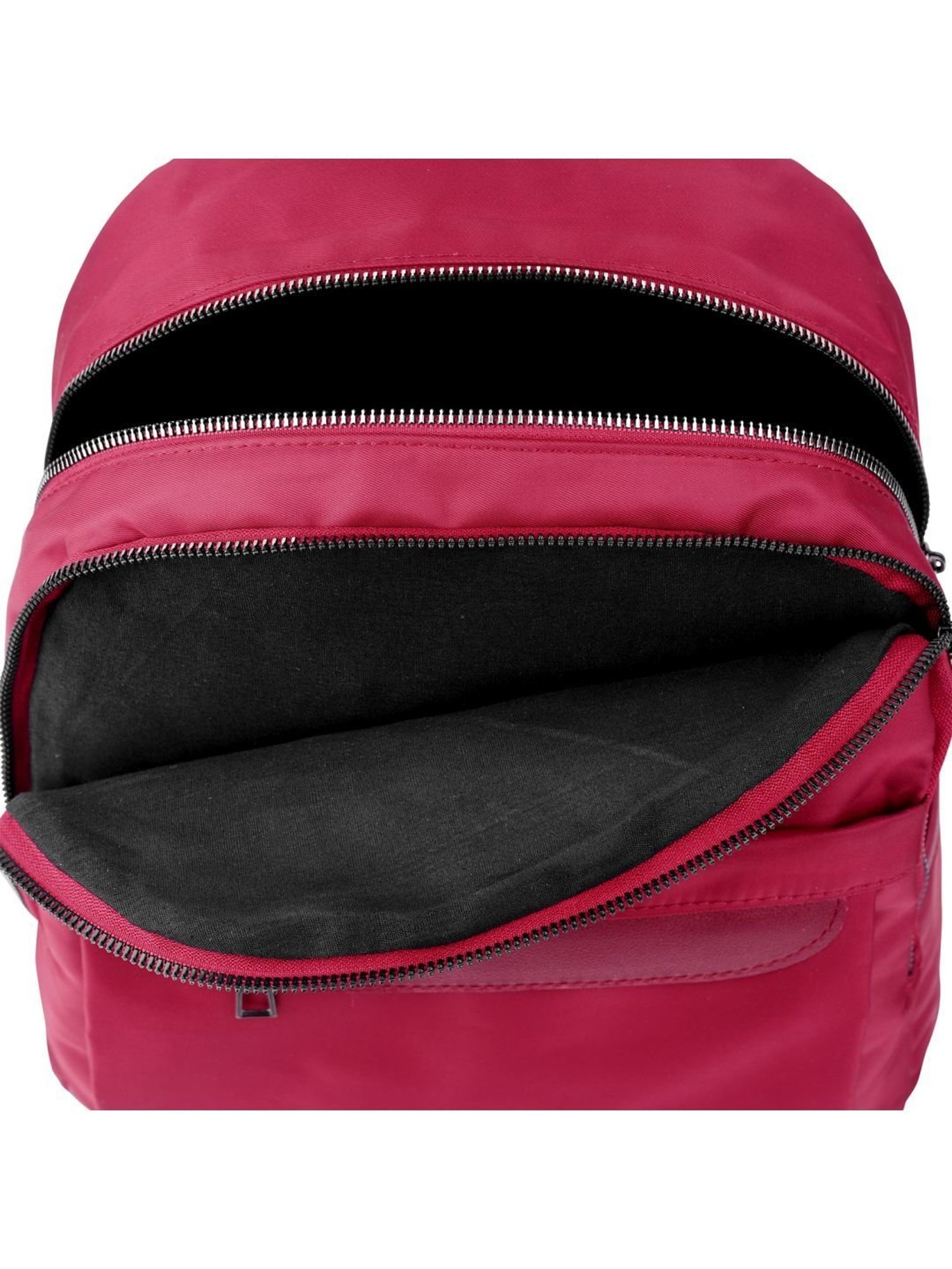 Angeline Red Polyester Medium Backpack