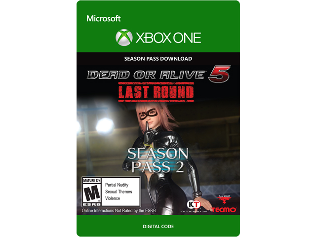 Dead or Alive 5 Last Round New Costume Pass 2 XBOX One [Digital Code]