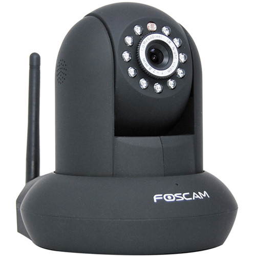 Foscam FI9821W V2 Wireless Indoor 1MP, IP Camera (Black, 720P, H.264)