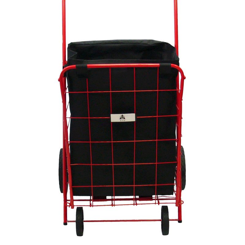 ATHome Storage Bag for Wheeled Cart Liners Black