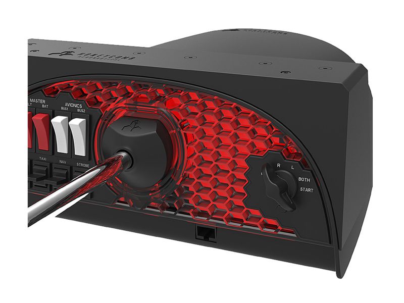 Honeycomb SB003011 Alpha Flight Controls Yoke & Switch Panel