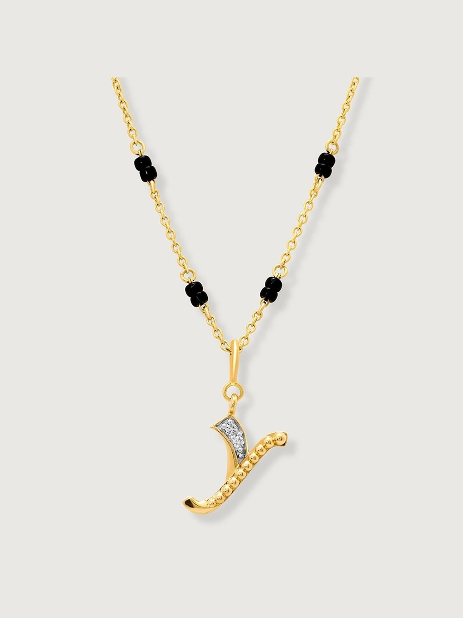 Mia Sutra DIY with Alphabet Charms- Y