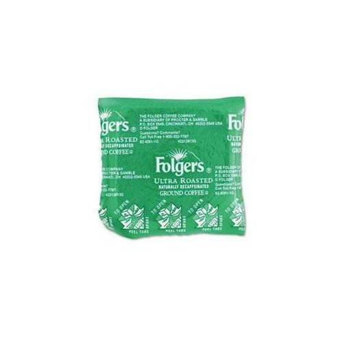 Folgers Coffee Classic Roast Decaffeinated 9/10oz Vacket Pack 42/Carton 06927