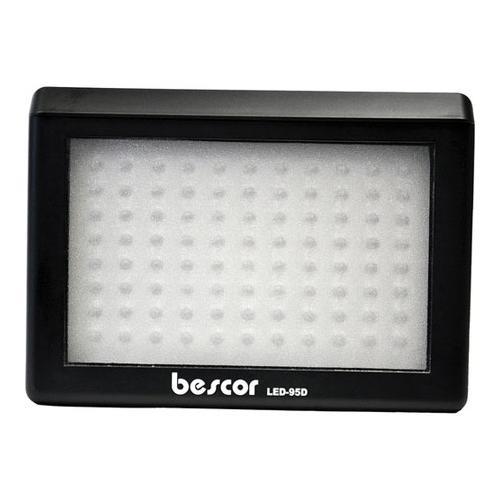 Bescor - LED-95DK2 - Bescor Dual 95 Watt 6500K Daylight Balanced Dimmable LED Video Light Fixtures & Stands