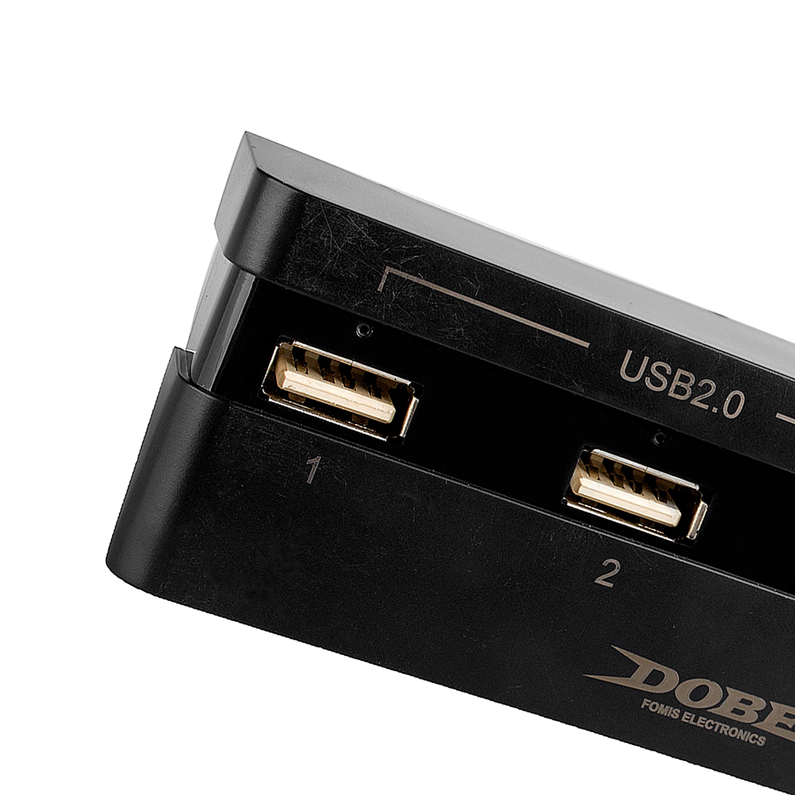 USB 3.0 2.0 4 Port Hub Adapter Expander Dock Compact for PS4 Slim Game Console