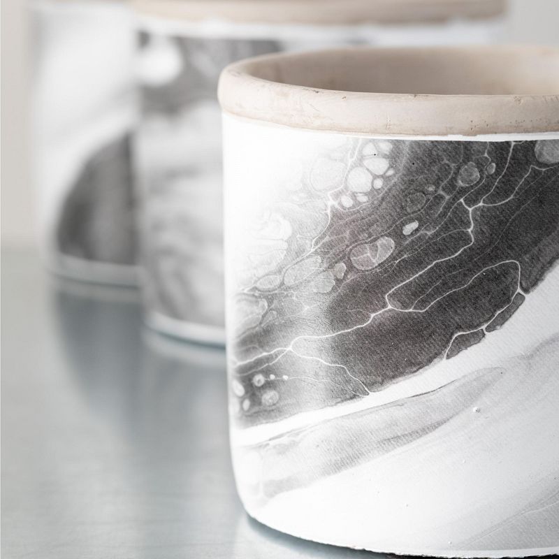 Blue Rose Polish Pottery Lilac Garden Small Bud Vase