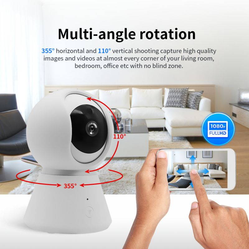 YI IOT Smart Camera Wireless WiFi HD1080P Motion Detection Home Security Camera