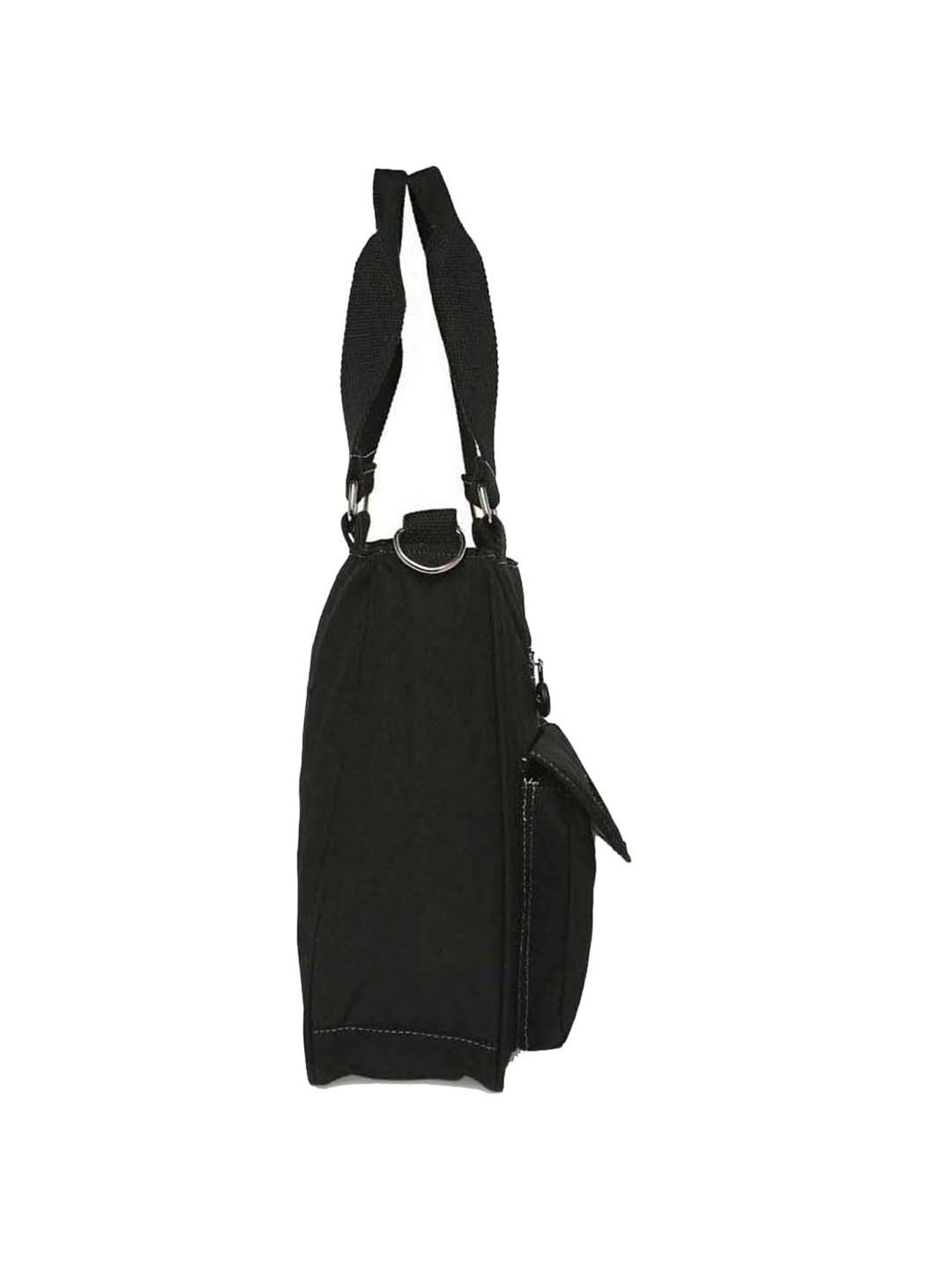 Baomi Black Solid Medium Shoulder Bag
