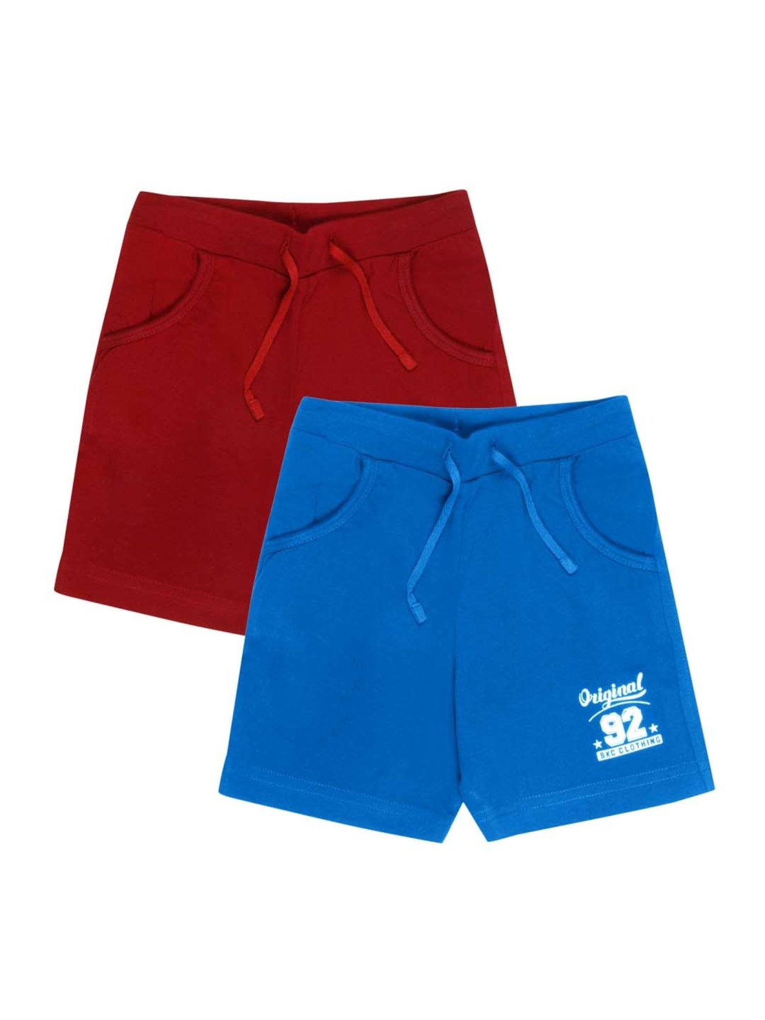 Bumzee Kids Multicolor Printed Shorts (Pack Of 3)