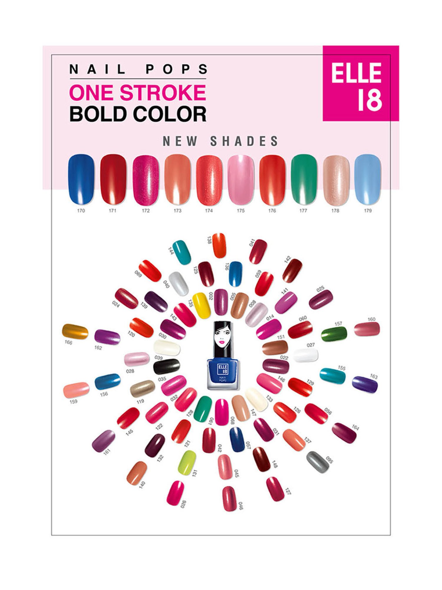 Elle 18 Nail Pops Nail Color Shade 170 - 5 ml