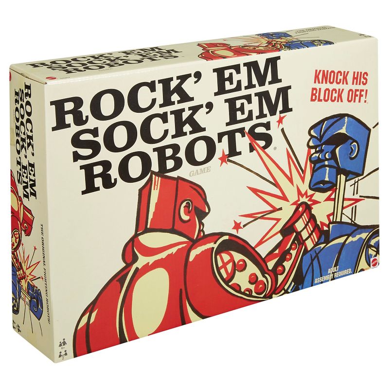 Rock 'Em Sock 'Em Robots Board Game