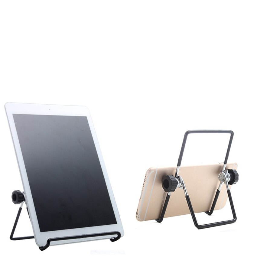 Metal Foldable Universal Tablet Holder For Phone Holder Tablet Stand Adjustable Desk Support Flexible Phone Stand 2 Size
