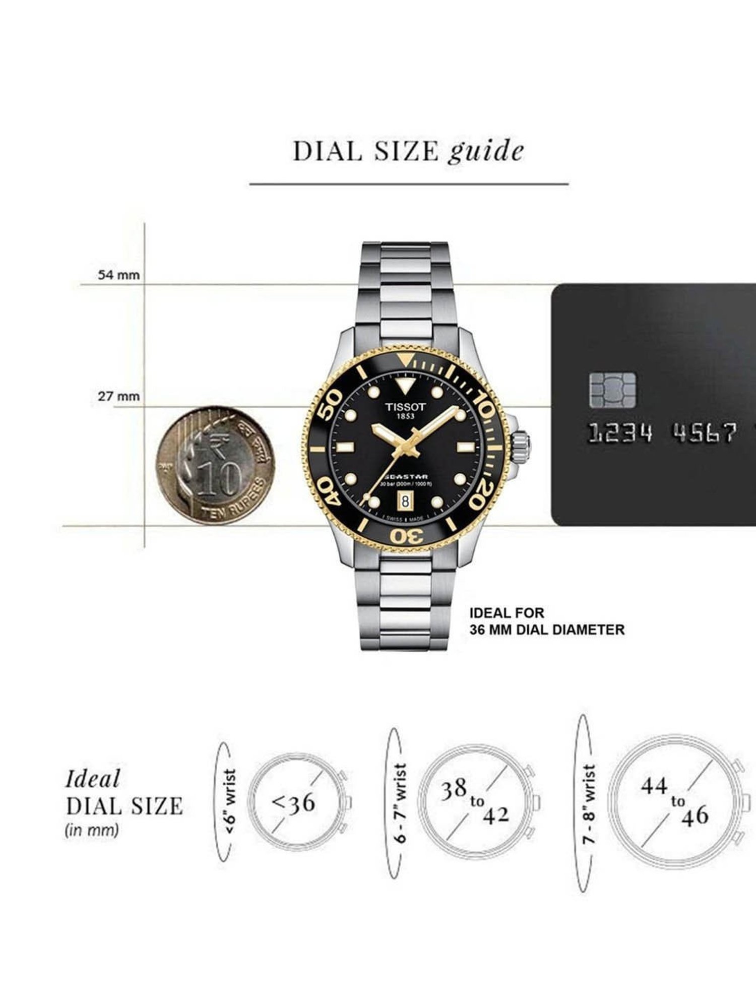 Tissot T-Sport T1202102105100 Analog Unisex Watch