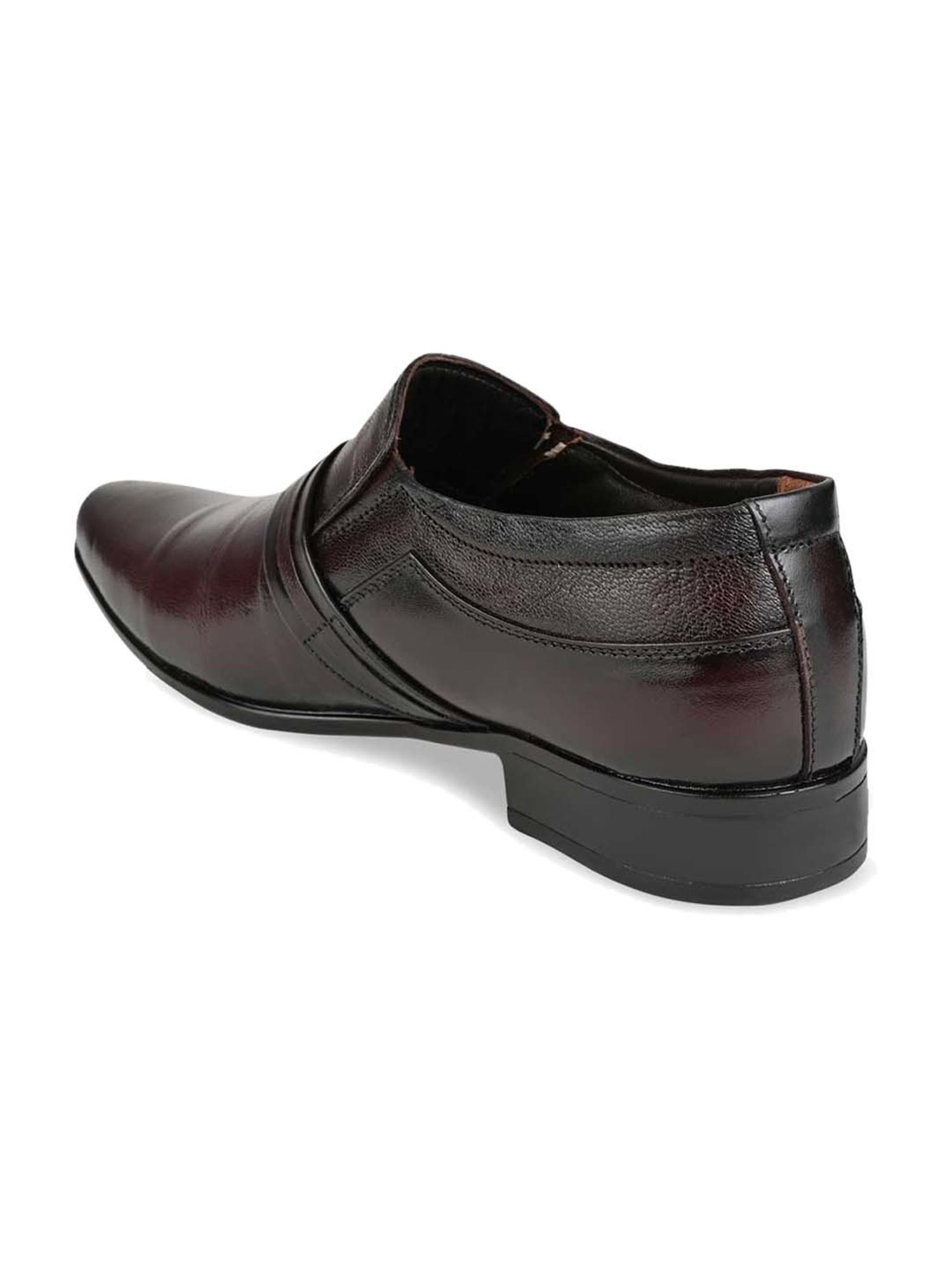 Regal Men's Maroon Formal Loafers