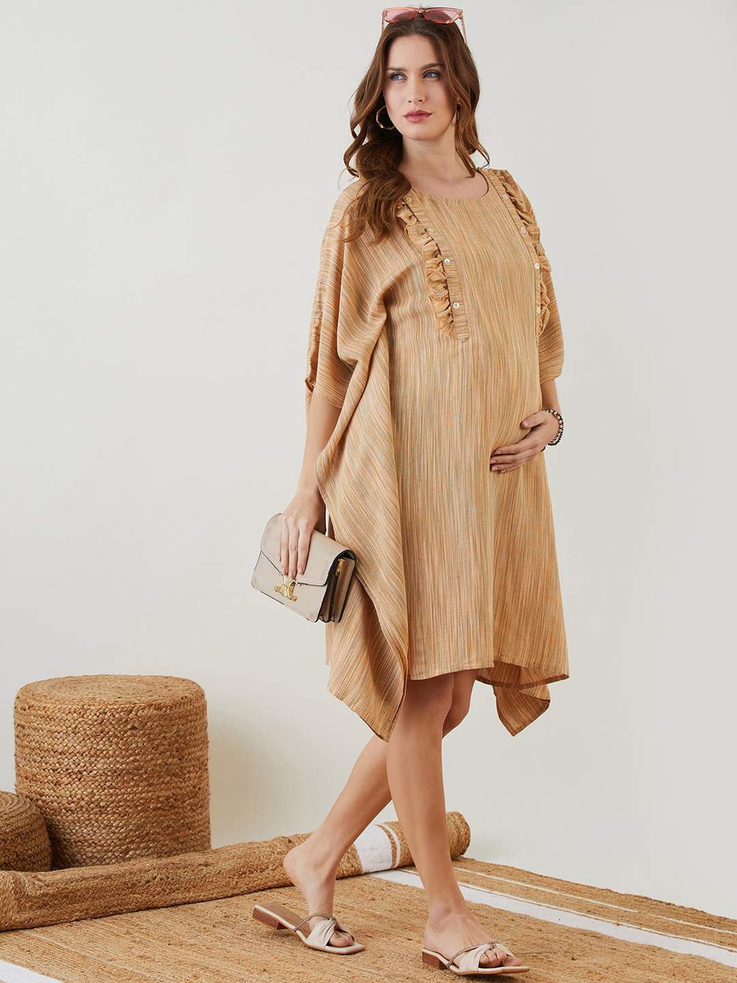 KOI SLEEPWEAR White Maternity Leggings