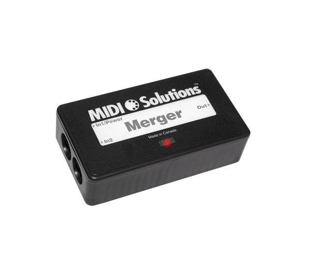 MIDI Solutions Merger 2-In 1-Out MIDI Merger