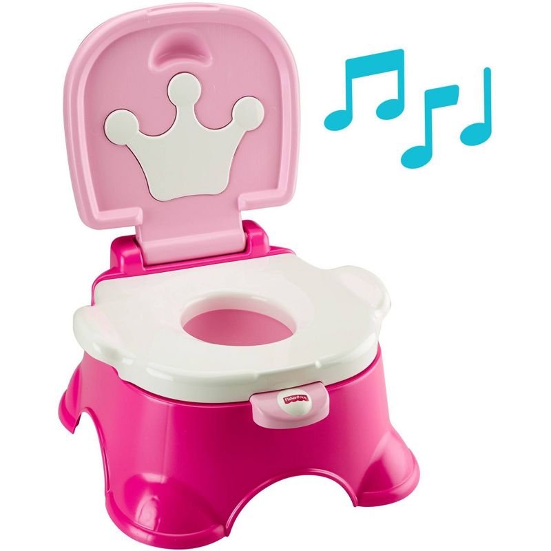 Fisher-Price Stepstool Potty - Pink