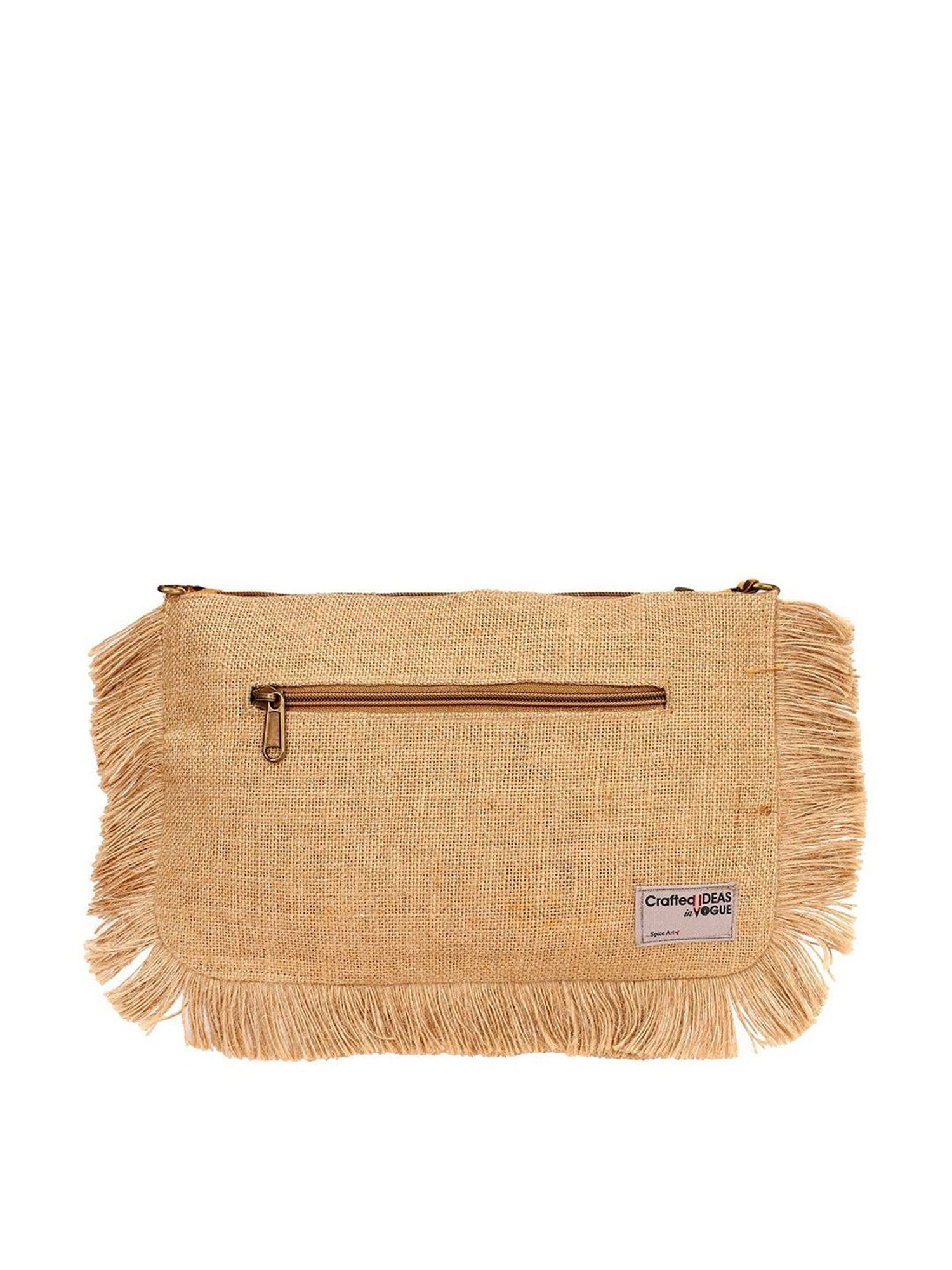 Spice Art Beige Clutch