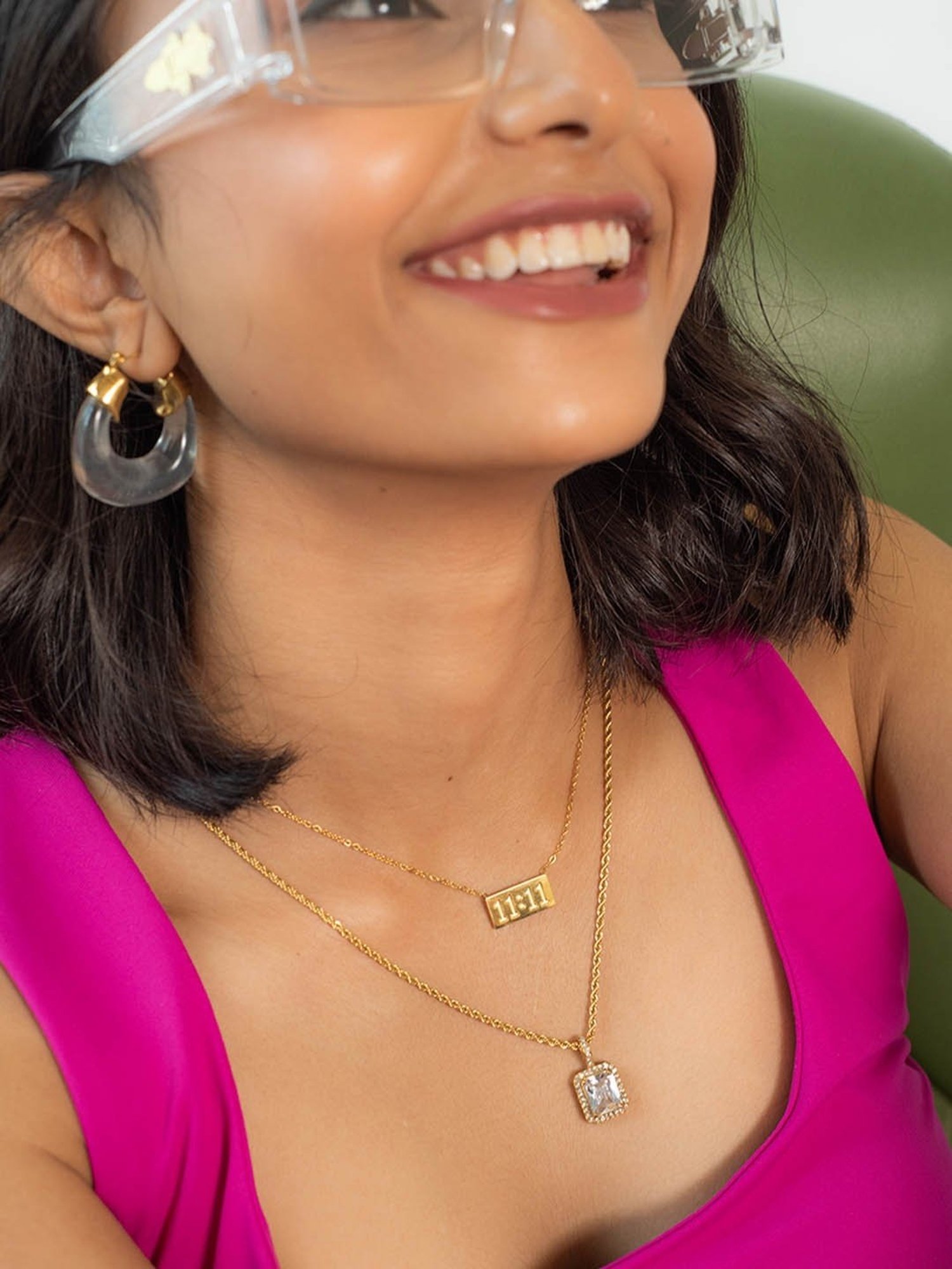 Perfectly Average 11:11 Necklace for Women & Girls