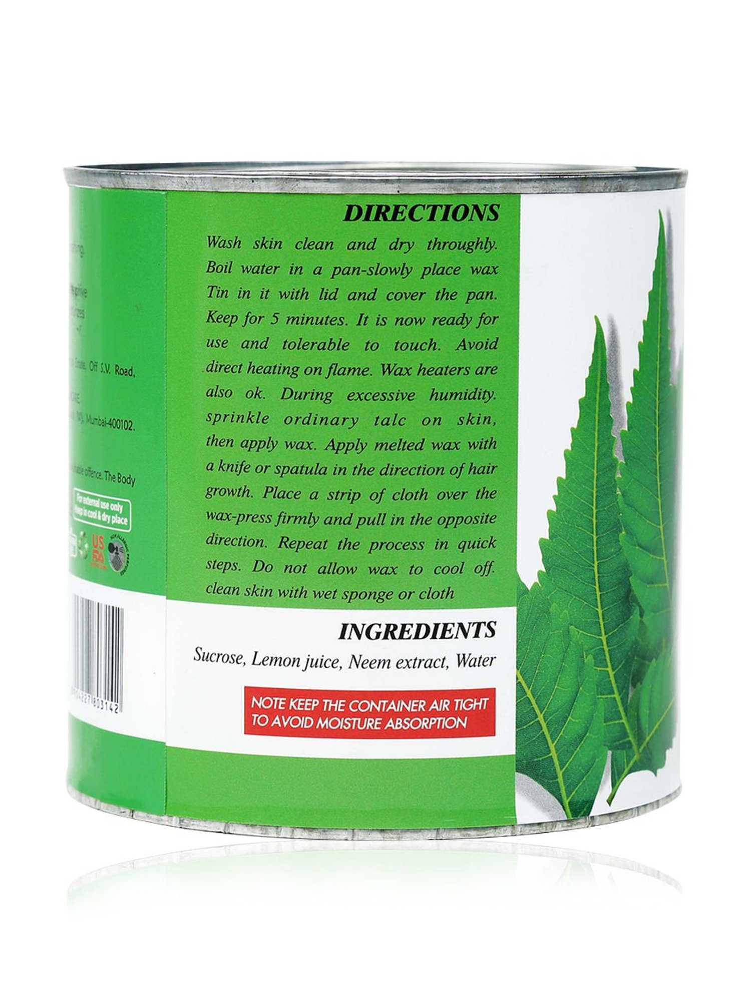 The Body Care Neem Hot Wax - 600 gm