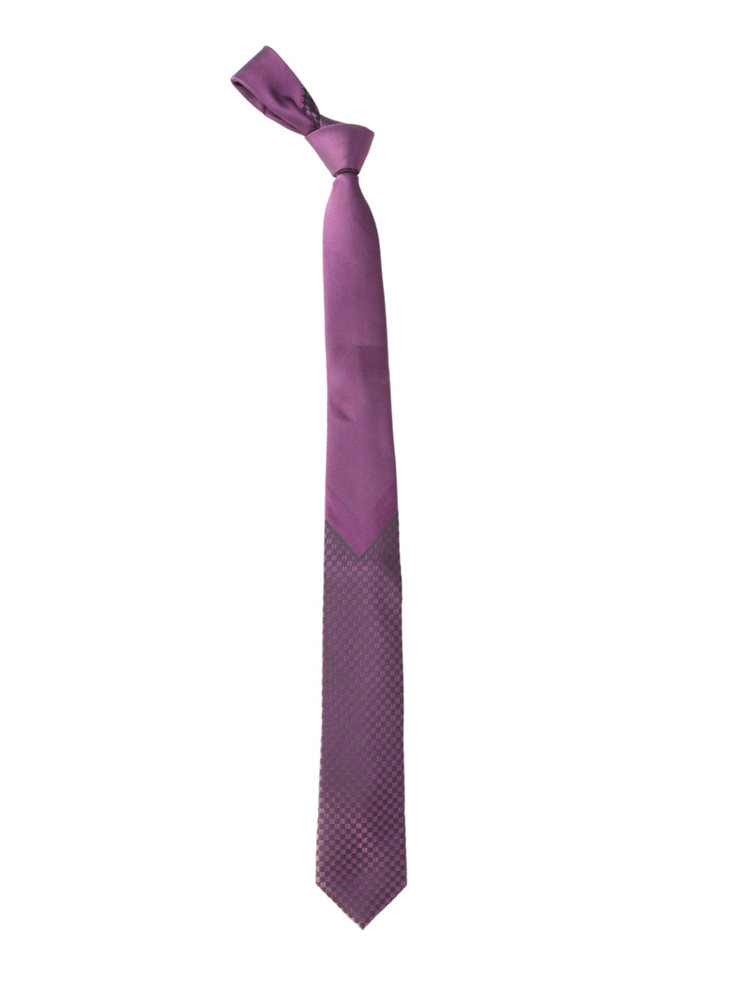 Van Heusen Purple Printed Tie