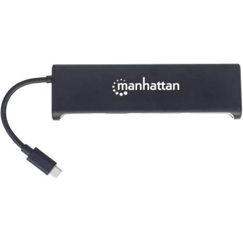 Manhattan 152631 Superspeed Usb-C To Hdmi/Vga 4-In-1 Docking Converter