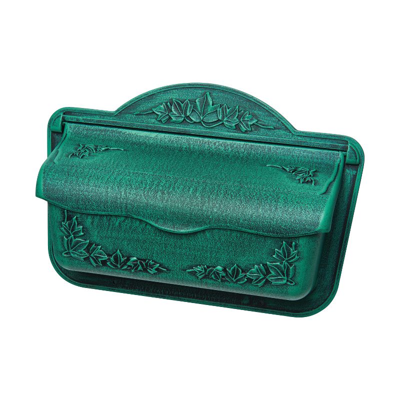 Gibraltar Mailboxes Covington Wall Mount Mailbox Green