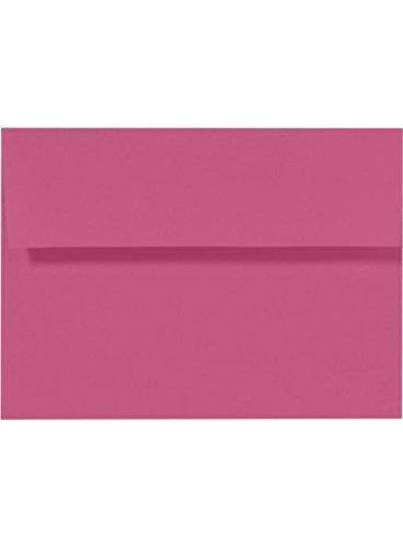 A4 Invitation Envelopes (4 1/4 x 6 1/4) - Magenta Pink (50 Qty.) | Perfect for Invitations, Announcements, Sending Cards, 4x6 Photos | LUX-4872-10-50
