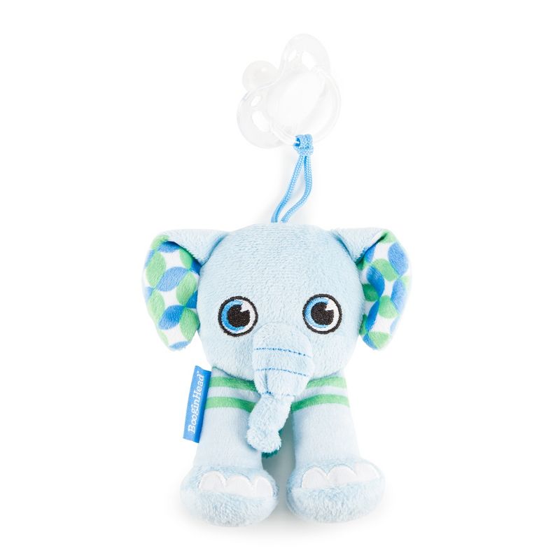 Plush PaciPal / PaciGrip Combo Set Elephant