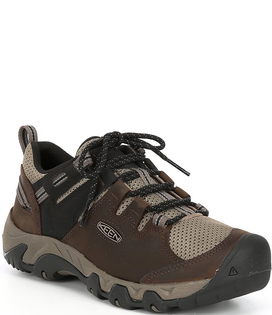 Keen Men's Steens Vent Leather Low Hiking Shoes