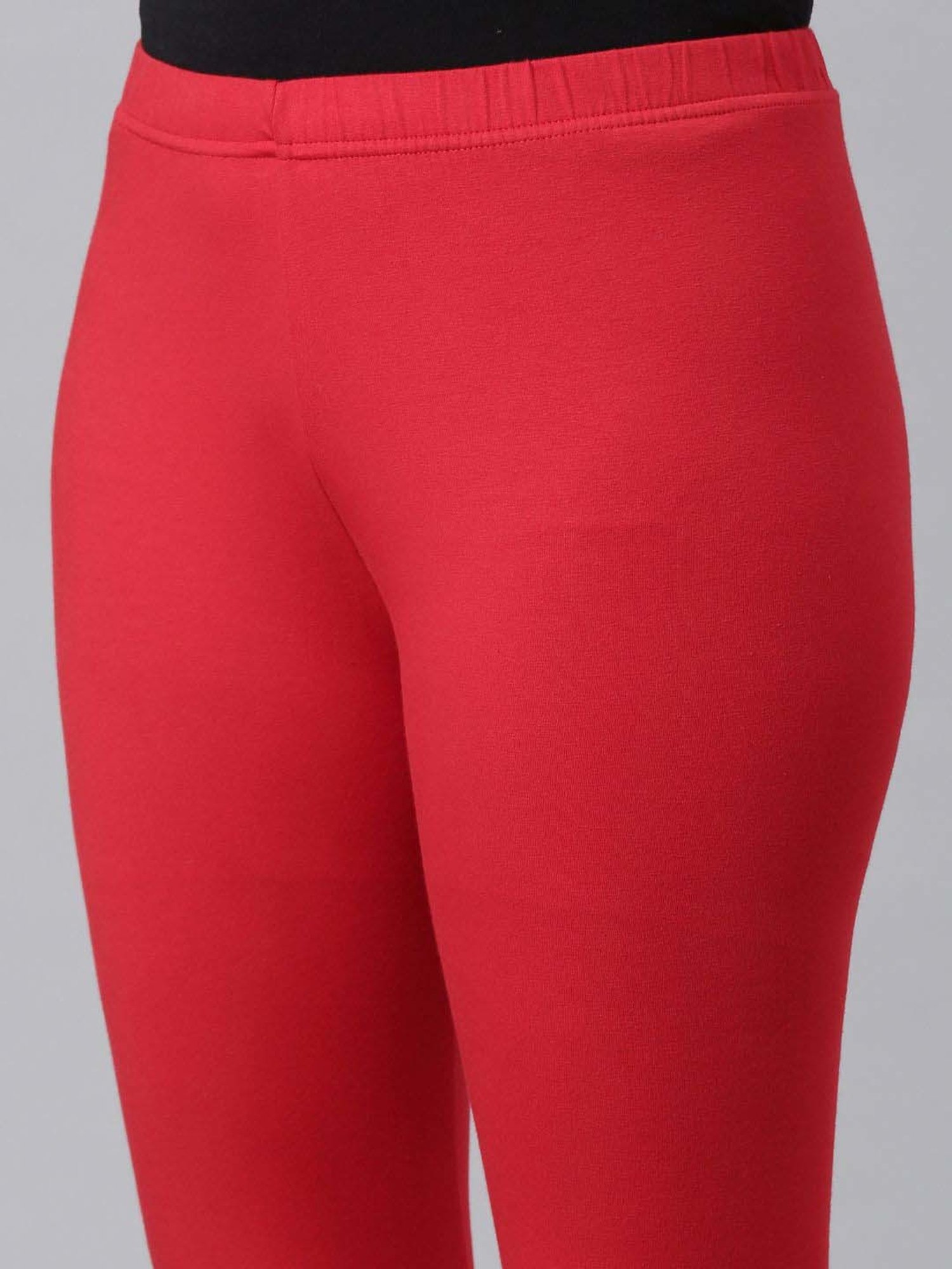 Dixcy Slimz Red Mid Rise Leggings