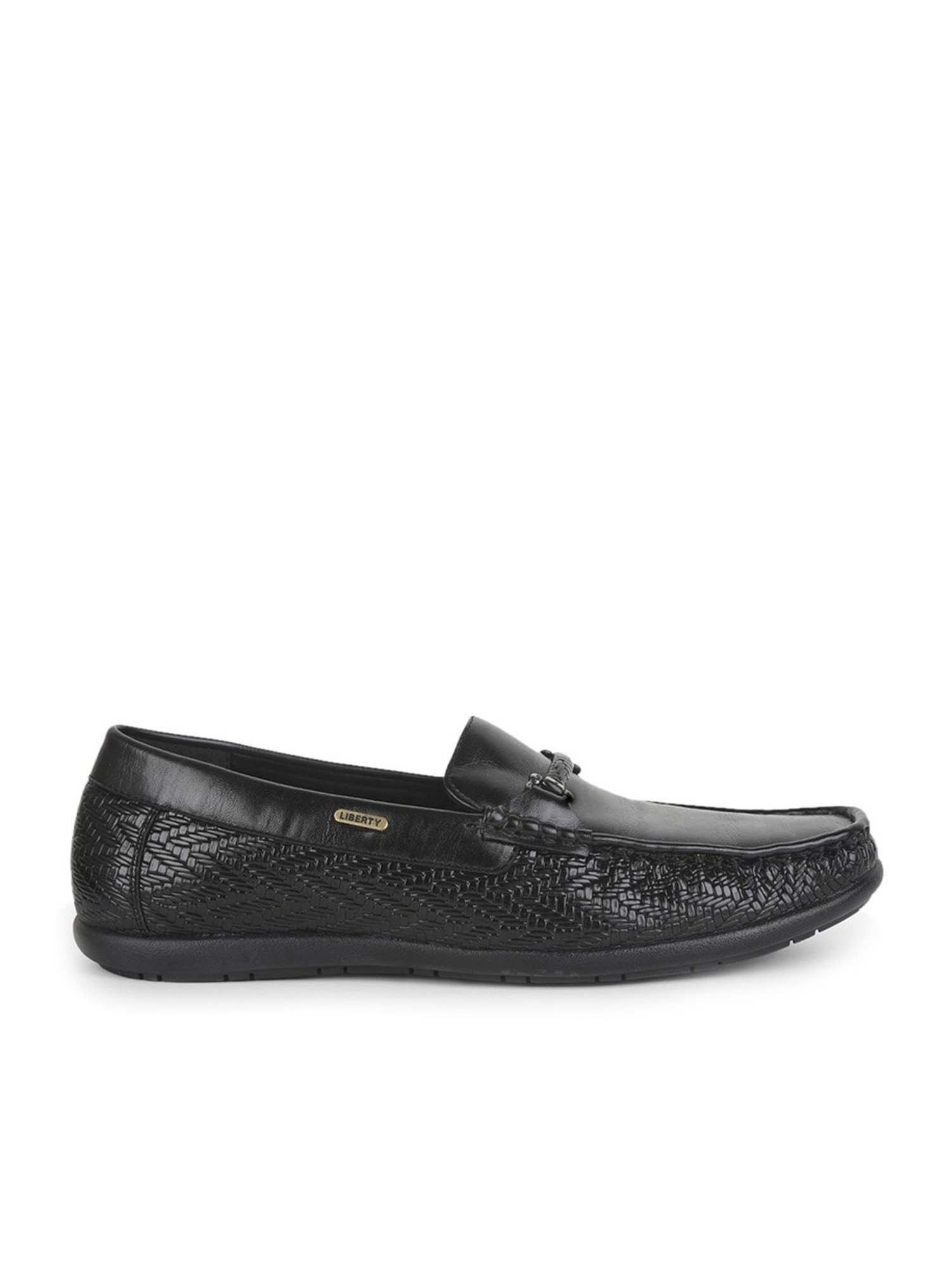 Fortune by Liberty Men's Black Casual Loafers