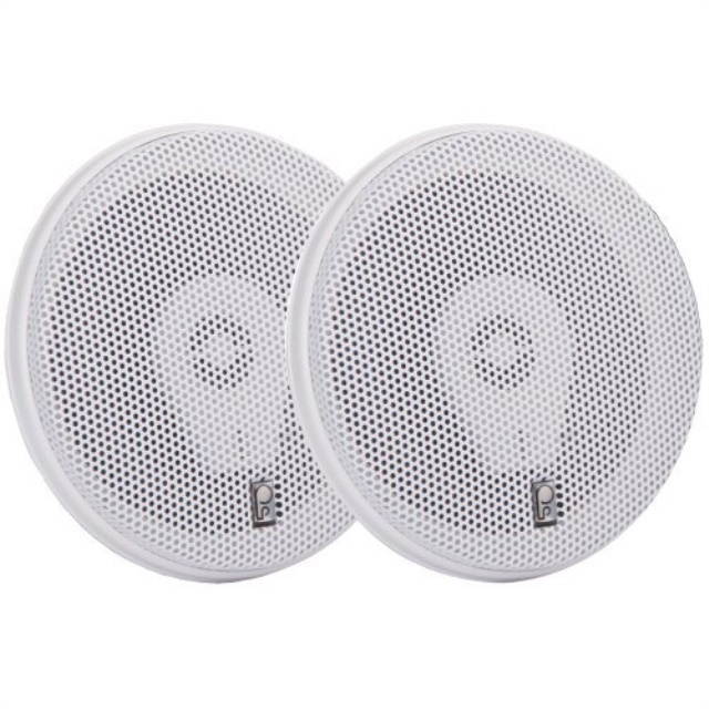 PolyPlanar MA8505W 5 Three-Way Titanium Series Speakers - White
