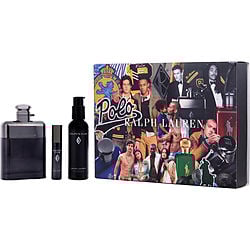 EAU DE PARFUM SPRAY 3.4 OZ & AFTERSHAVE BALM 2.5 OZ & EAU DE PARFUM SPRAY 0.34 OZ MINI