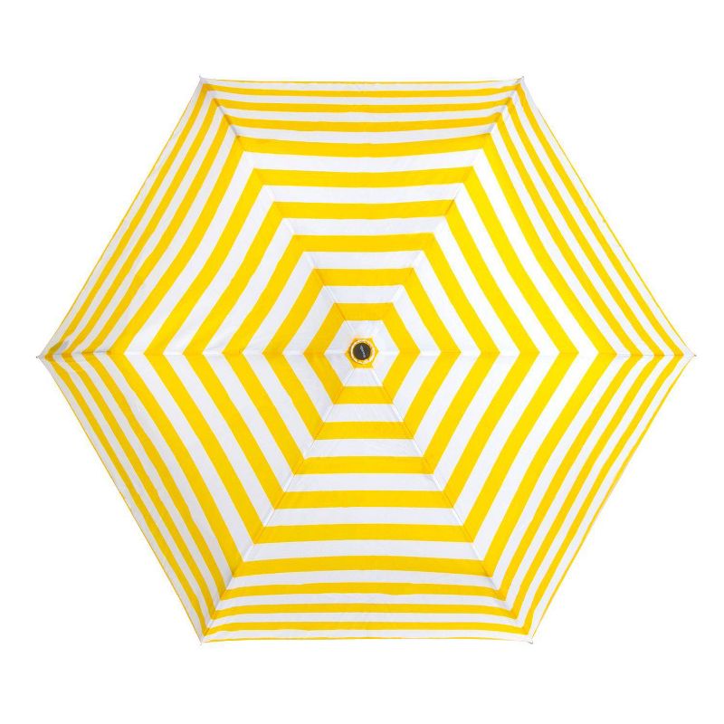 Oniva Portable Beach Stick Umbrella Cabana Stripe - Yellow