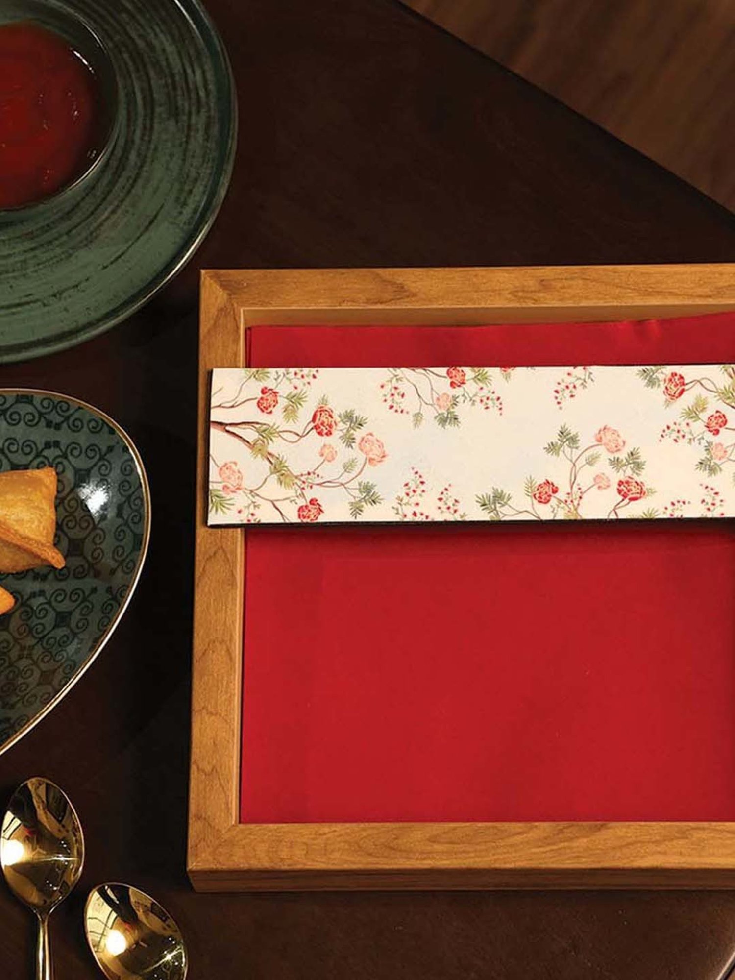 ICRAFT Multicolor Mdf Mor Series Tissue Tray