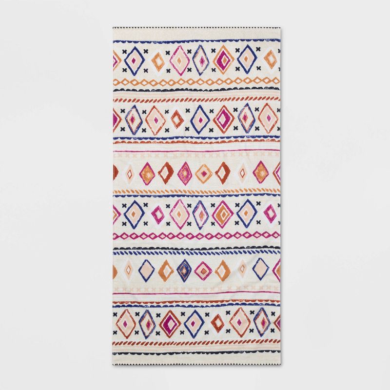 Moroccan Geo Beach Towel - Opalhouse™