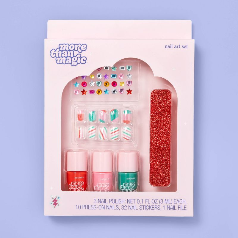 Olive & June Nail Art Stickers - White Stars