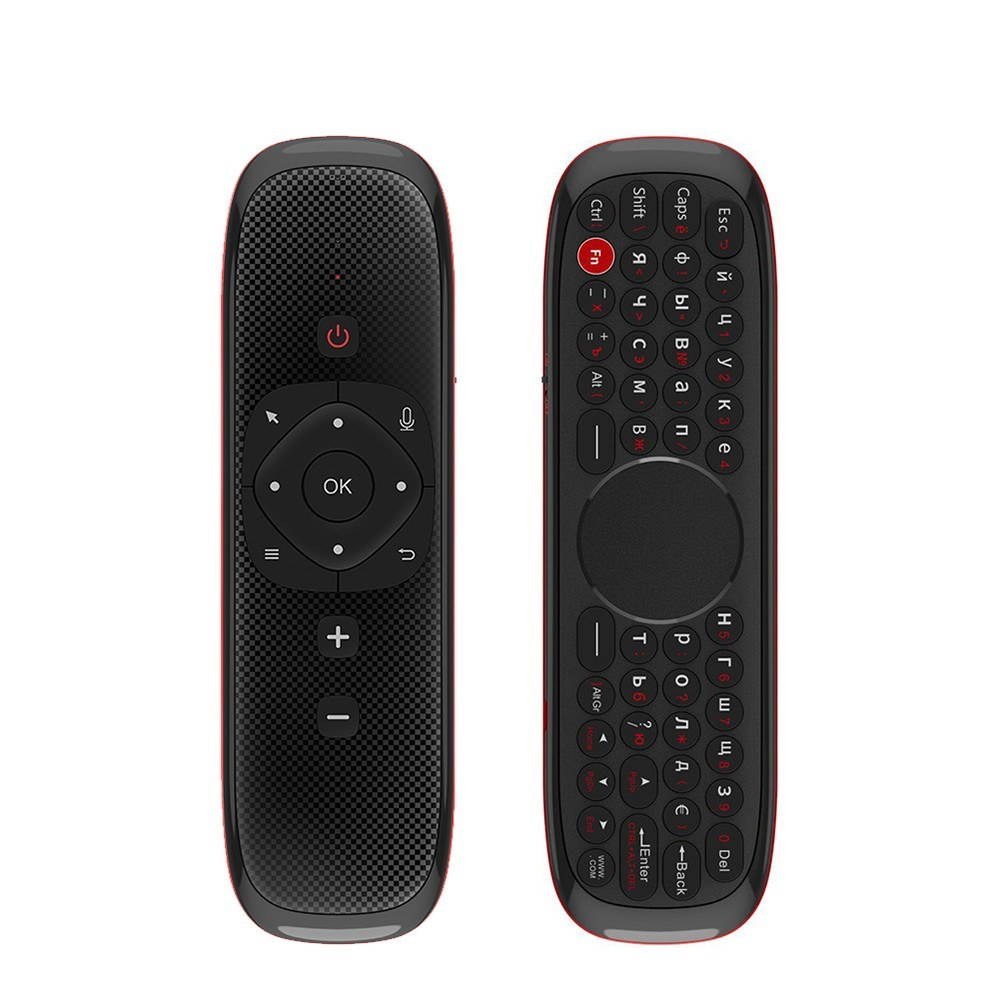 Wechip W2 2.4G Air Mouse Wireless Keyboard with Touchpad Mouse Infrared Remote Control for Android TV BOX PC Projector