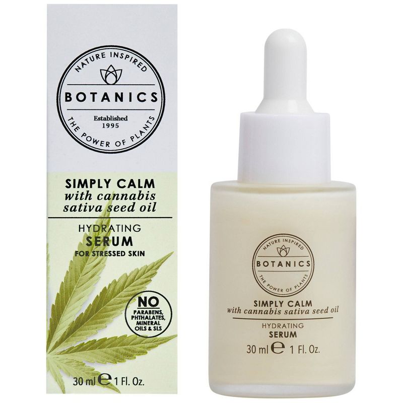 Botanics Simply Calm Hydrating Serum for Stressed Skin - 1 fl oz