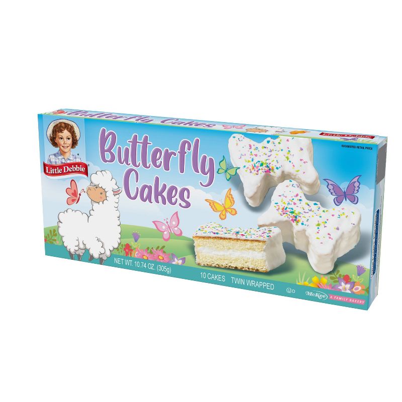 Little Debbie Vanilla Butterfly Cakes - 10ct/10.74oz