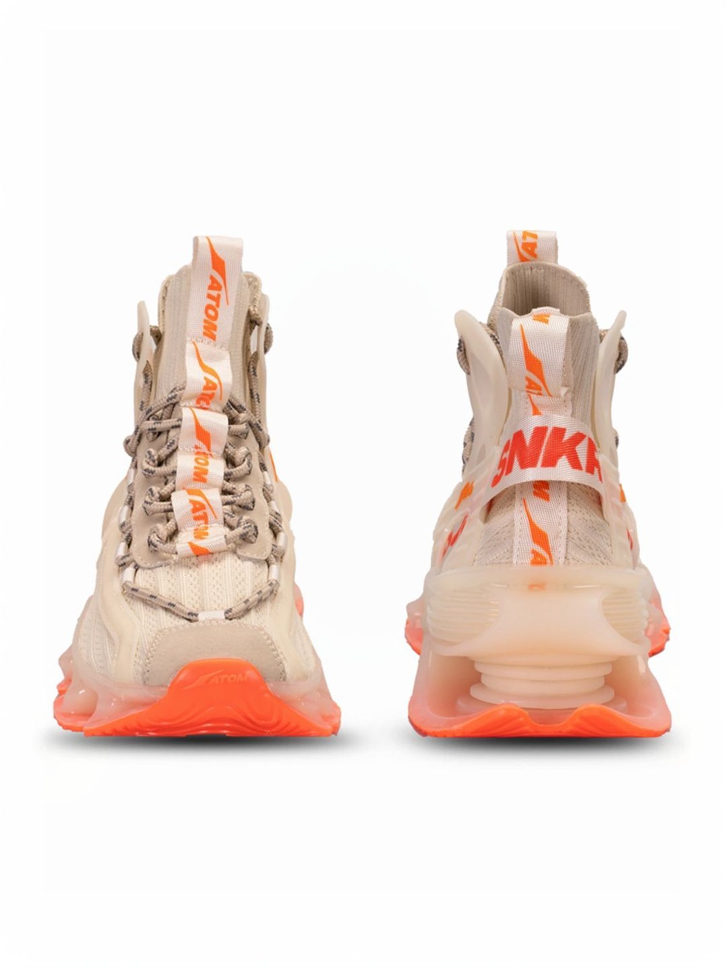 Atom Men's Alpha Predator Beige Running Shoes