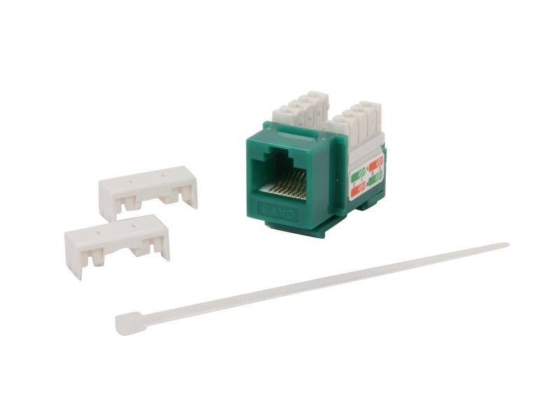 Micro Connectors CAT5 RJ45 Coupler F-F Straight