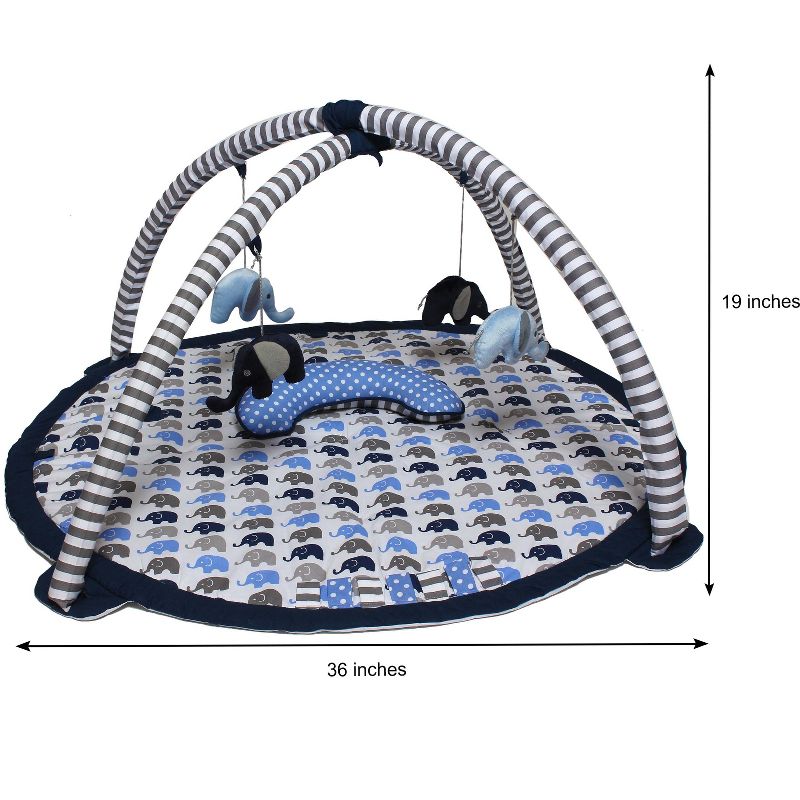 Parklon Hello Bear Smiletown Soft Baby Play Mat- Small