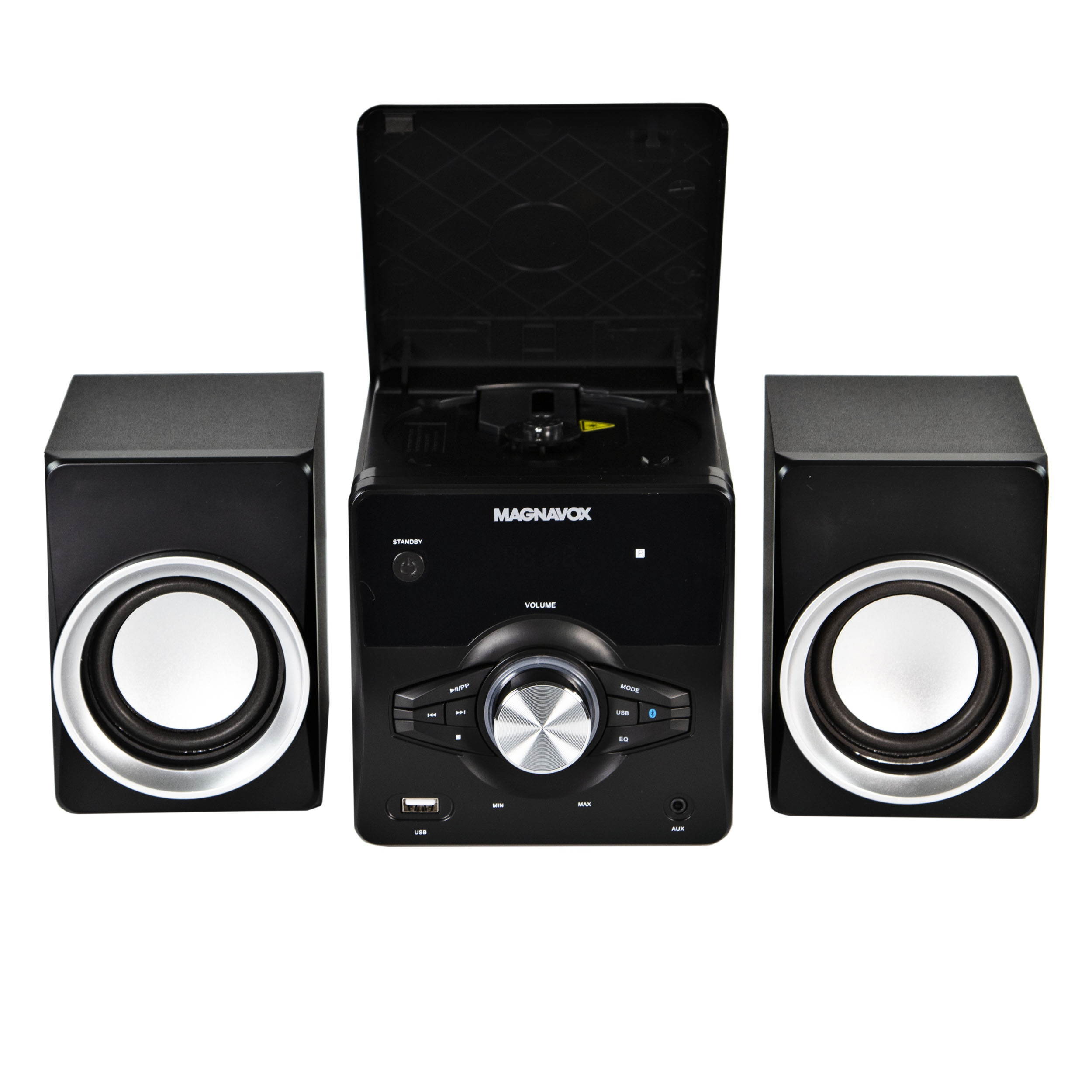 craig  magnavox, 3pieces cd shelf system with digital pll fm stereo radio and bluetooth wireless technology