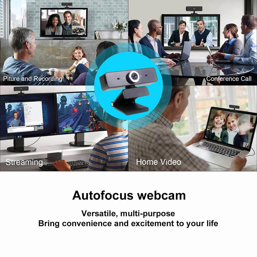 GL68 Webcam Usb Web Camera Hd 720P 360 Degrees Rotating Mini Web Cam For Android Smart Tv Laptop Pc