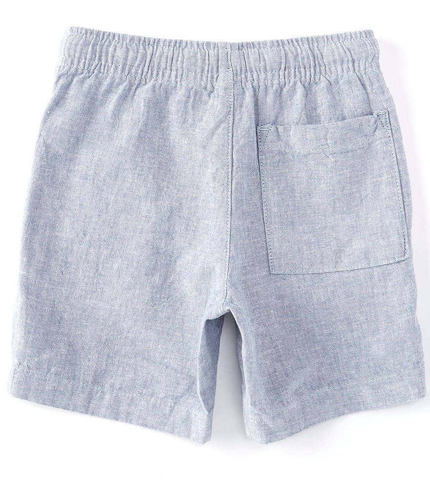 Class Club Little Boys 2T-7 Pull-On Linen Shorts
