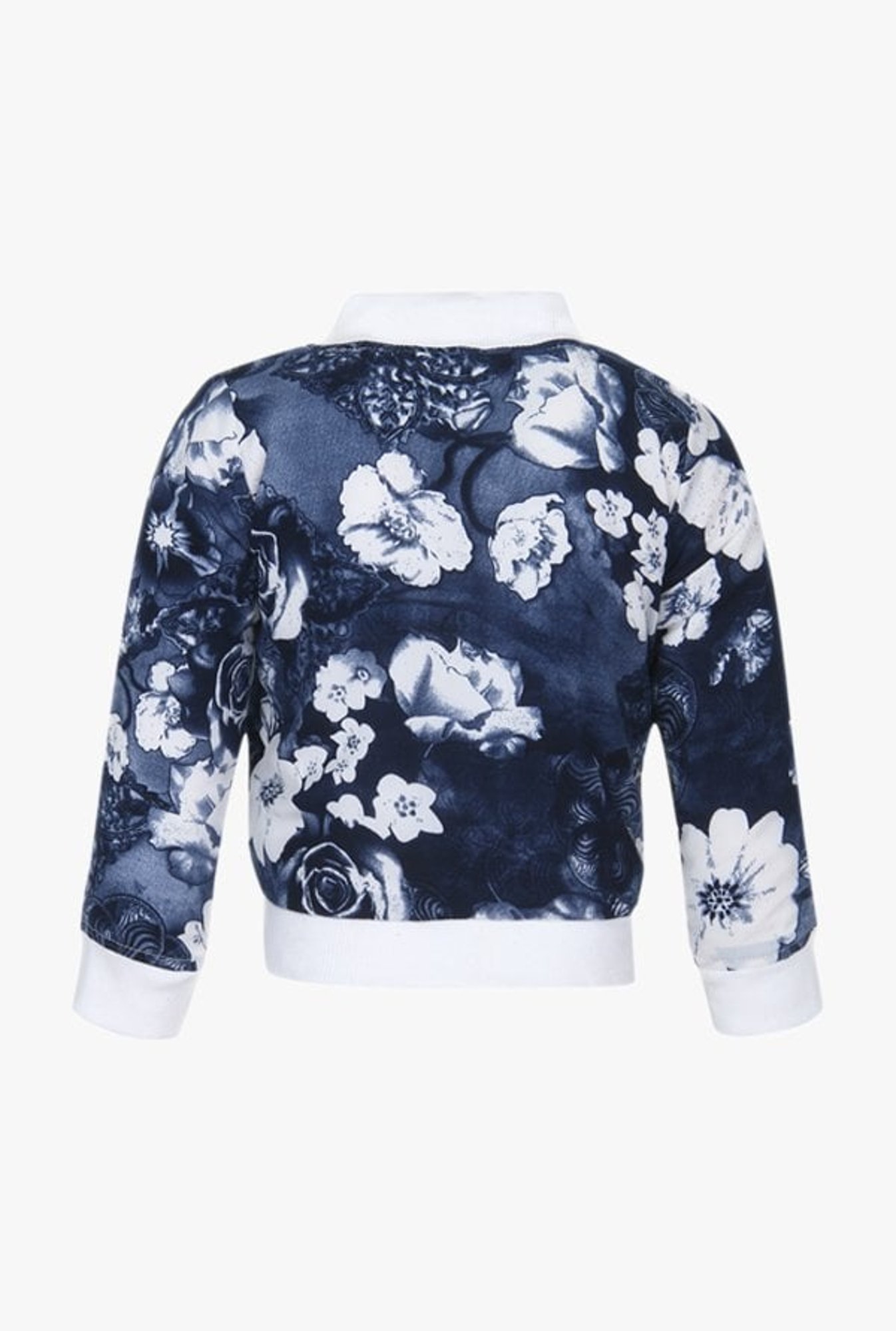 StyleStone Kids Navy Printed Bomber Jacket
