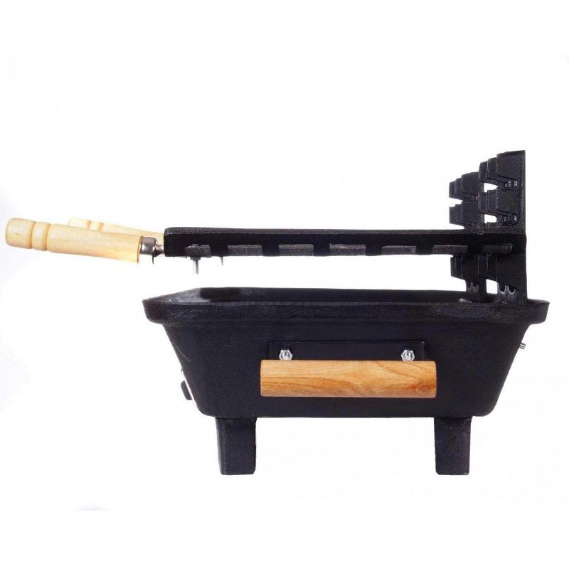 Panacea Products Marsh Allen Cast Iron Hibachi Tabletop Charcoal BBQ Grill - 30052